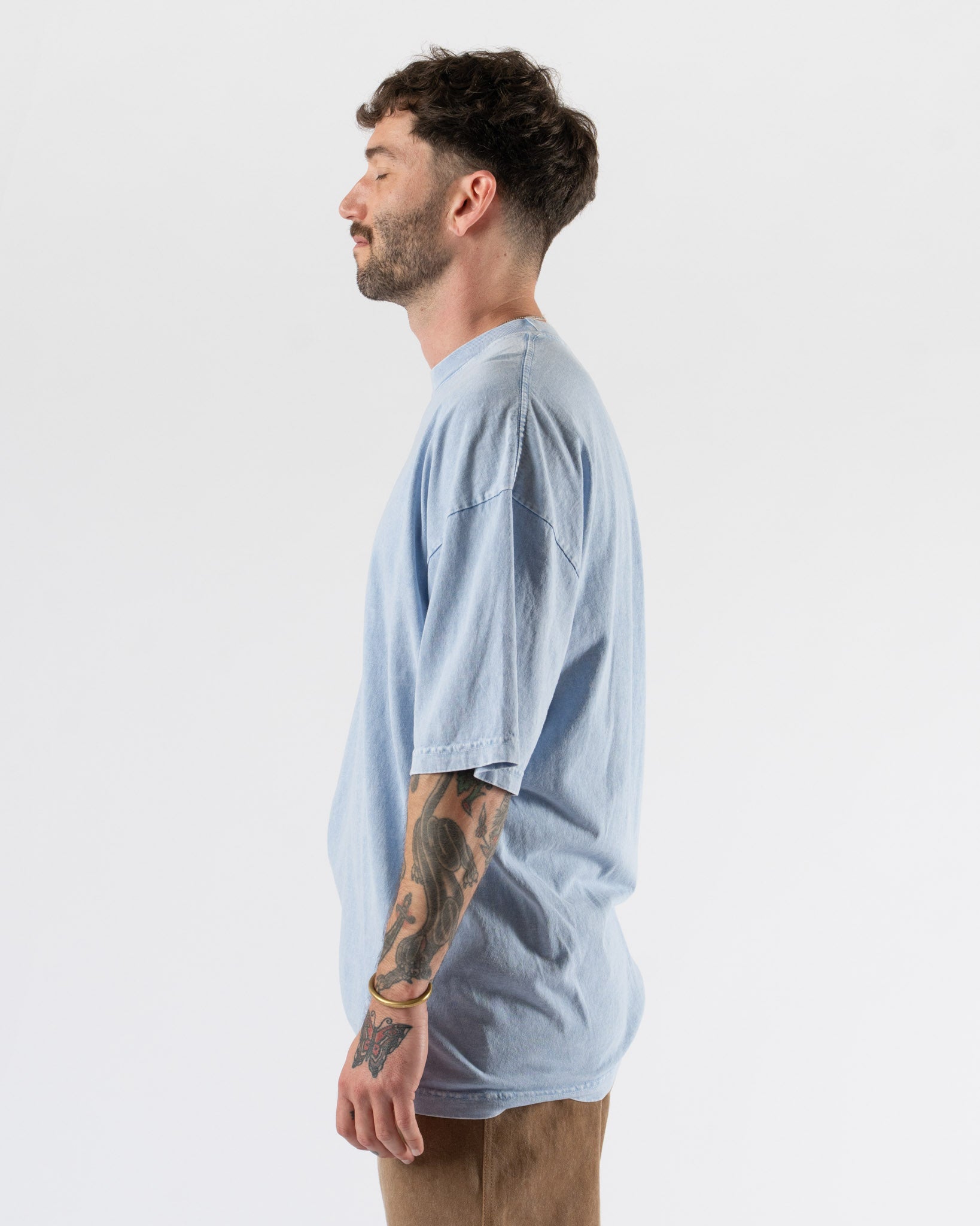 Colbo Light T-Shirt in Mineral Blue