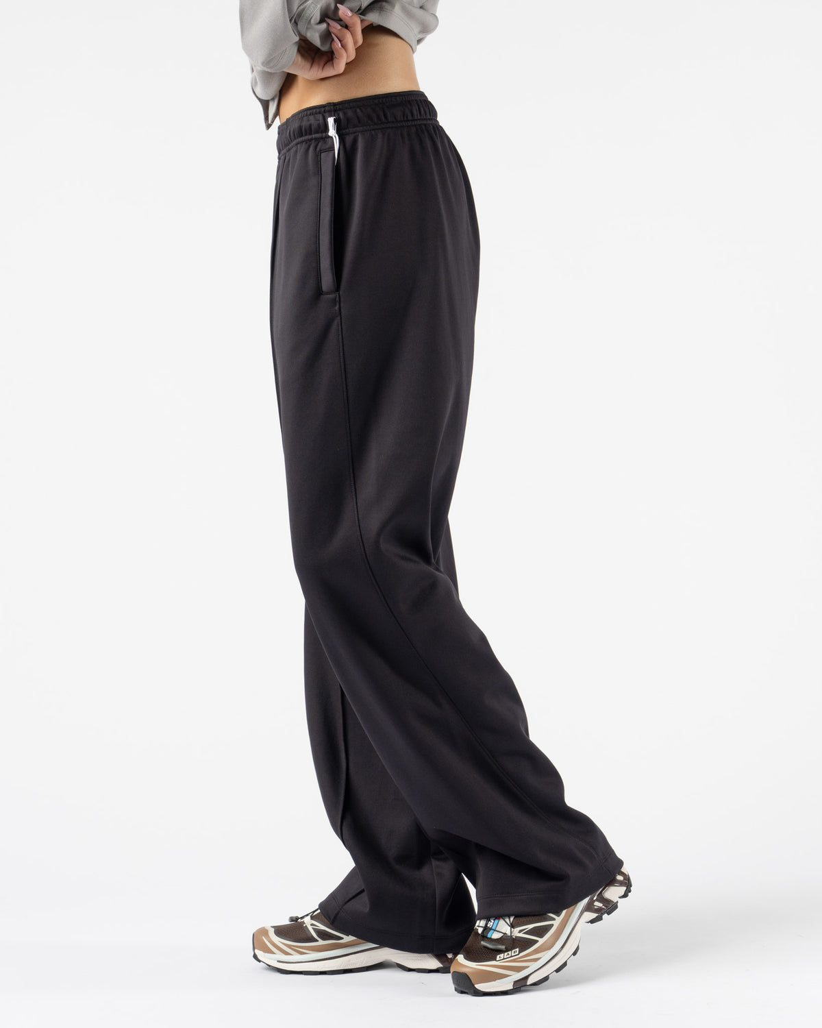 Literary Sport Emi Track Pant in Black