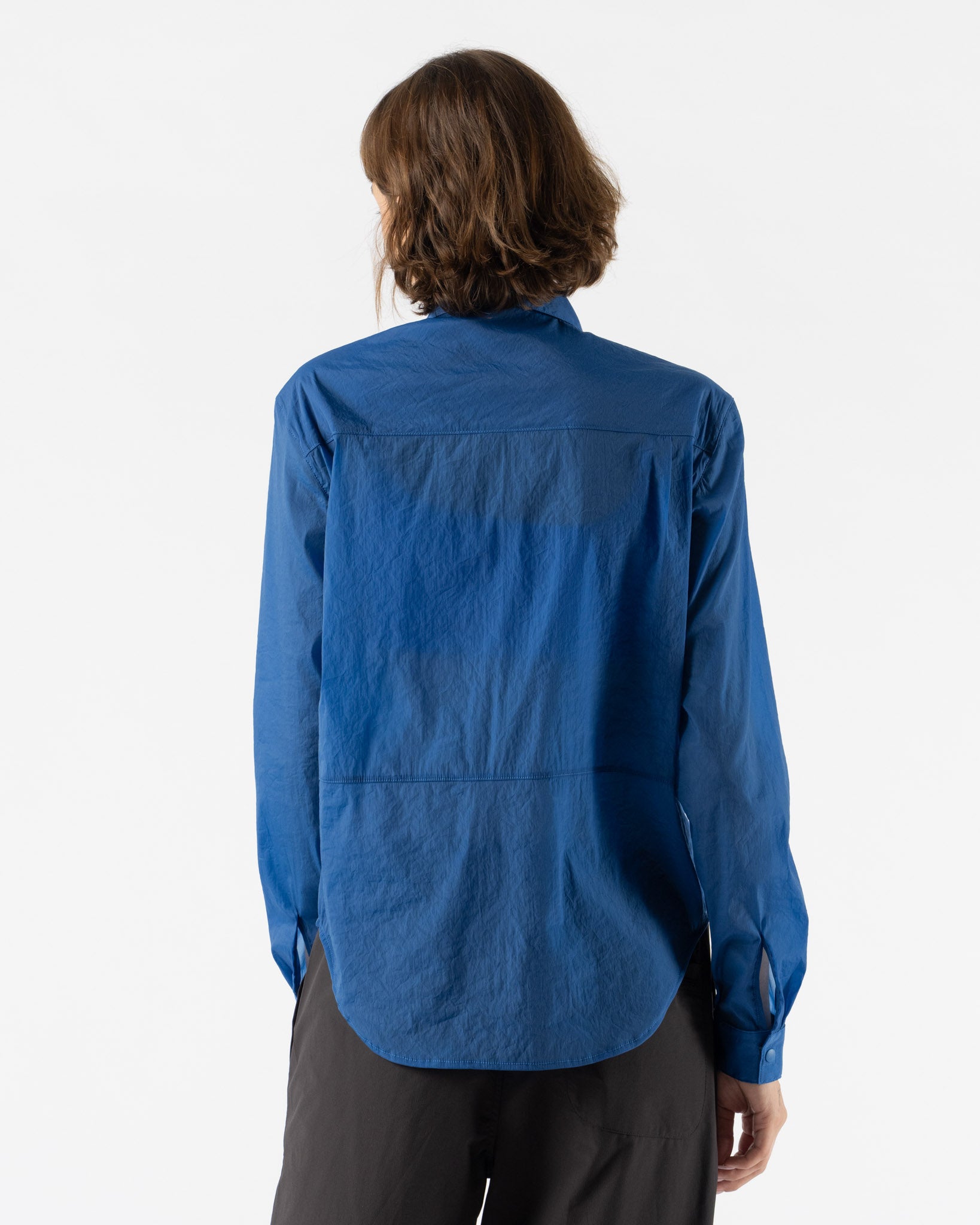 Literary Sport Hana Shirt in Lapis