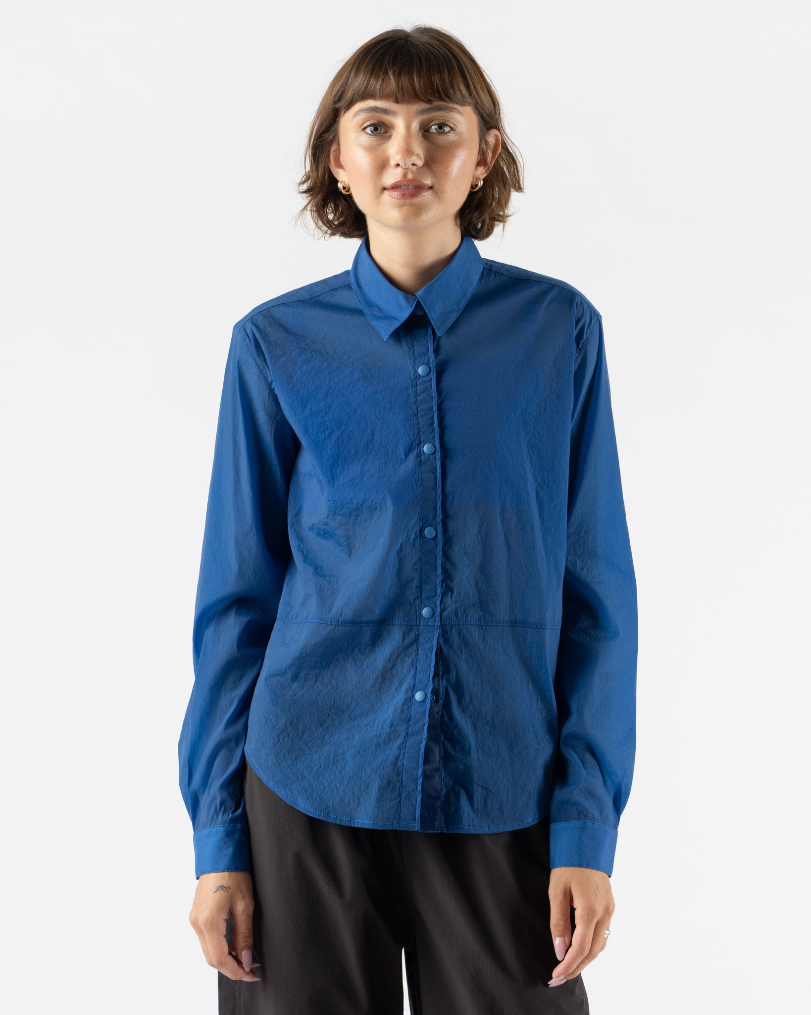 Literary Sport Hana Shirt in Lapis