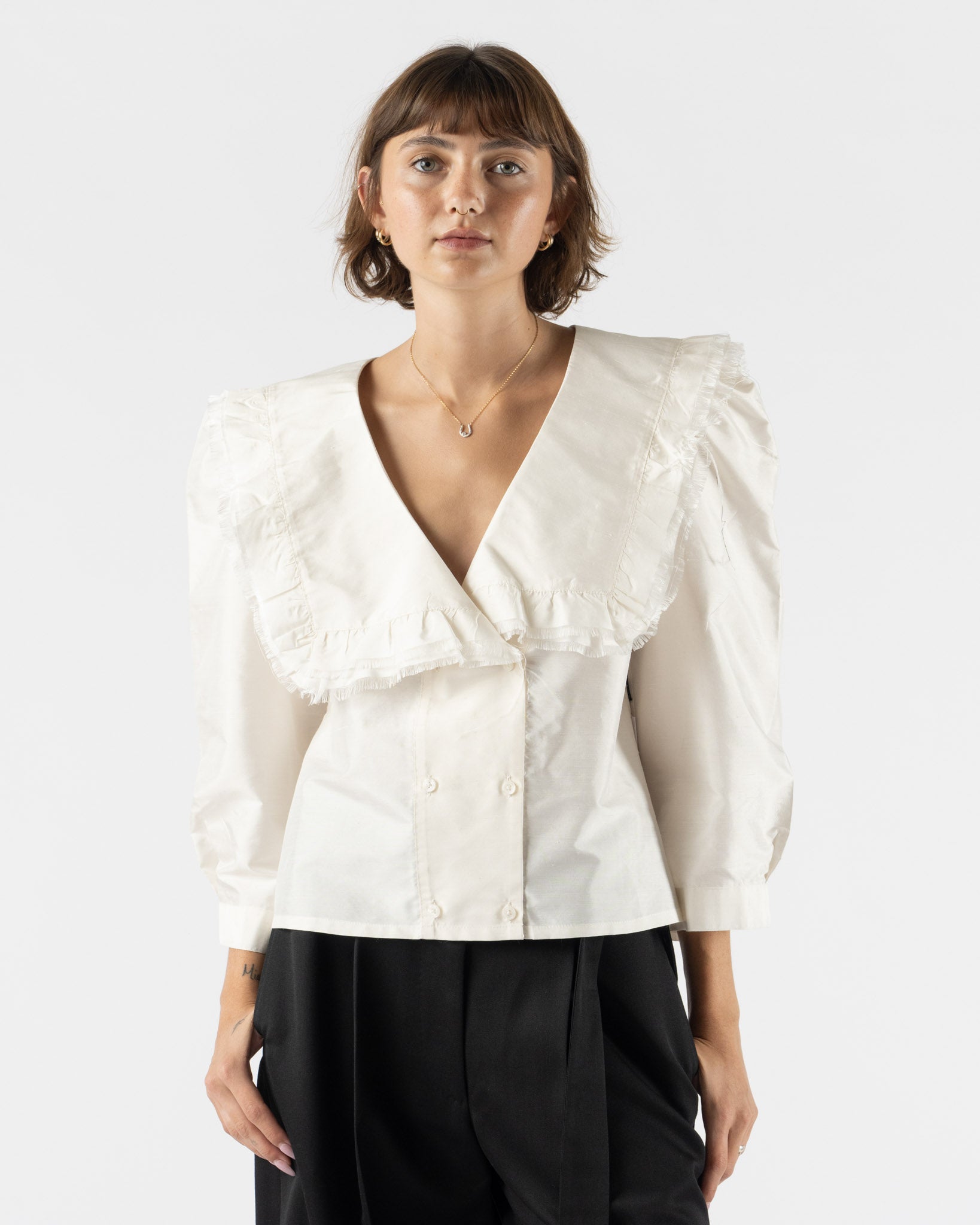Chelsea Mak Vienna Blouse in White