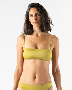 Nu Swim Lucky Top in Sulphur