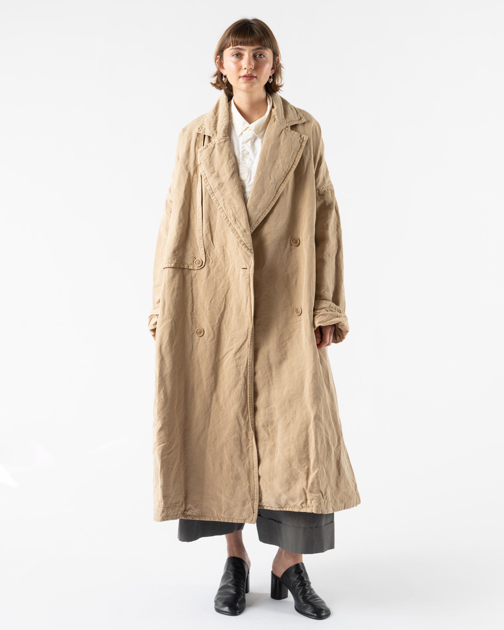 CASEY CASEY Luna Coat in Tuareg Jute