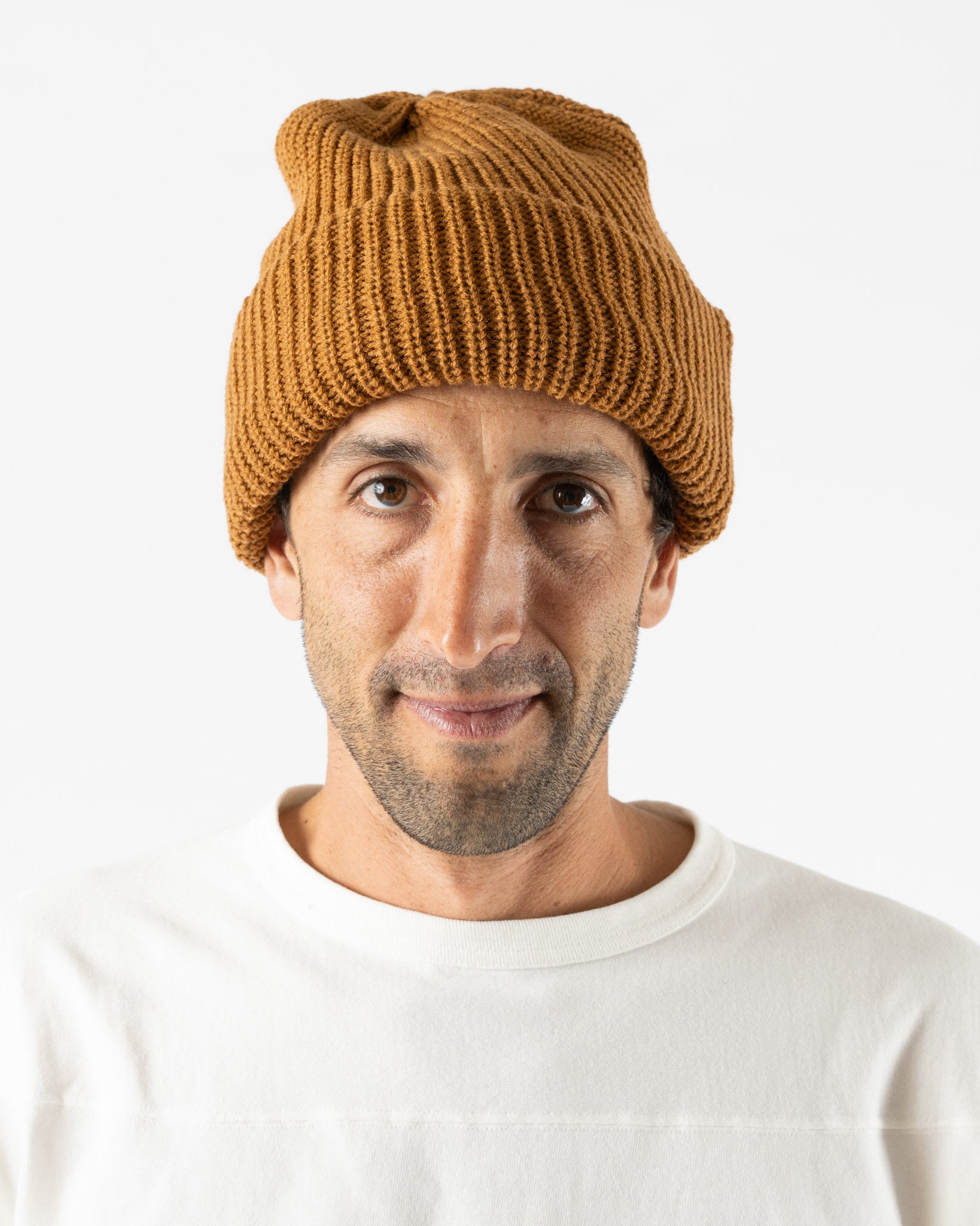 ROTOTO 5075 Cozy Chunkie Beanie in Orange