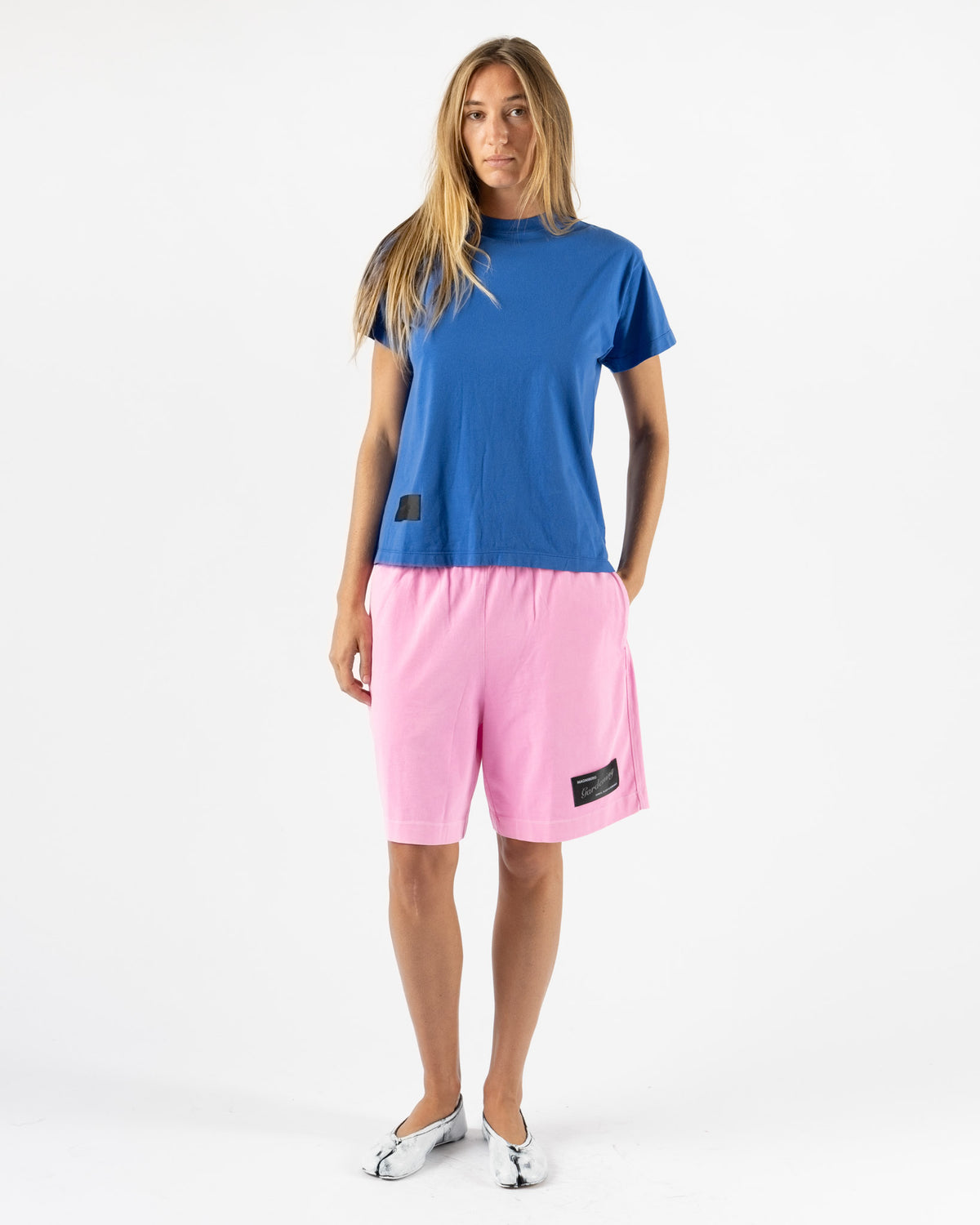 Magniberg Body T-Shirt in Washed Bright Blue