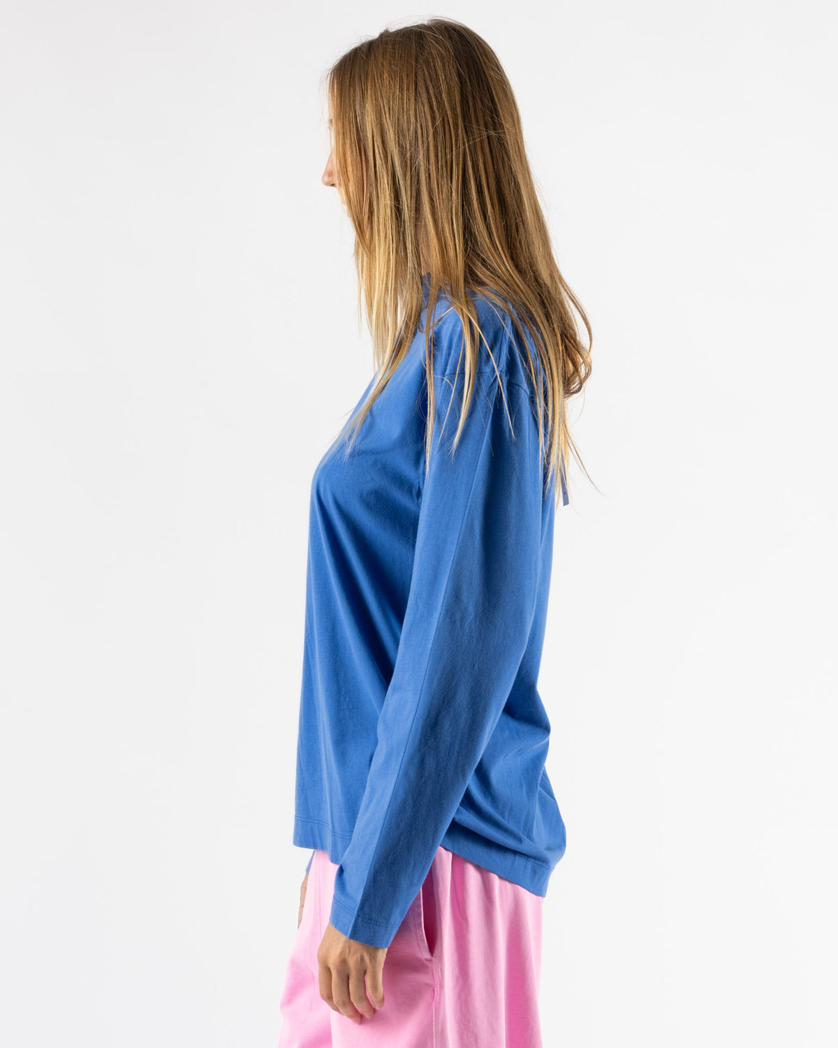 Magniberg Full Long Sleeve T-Shirt in Washed Bright Blue