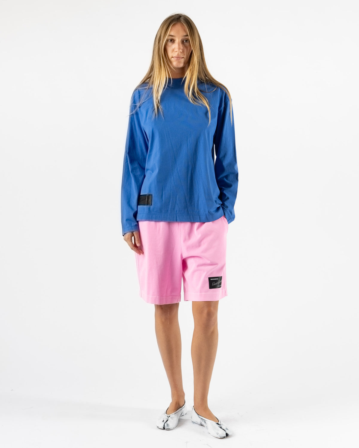 Magniberg Full Long Sleeve T-Shirt in Washed Bright Blue