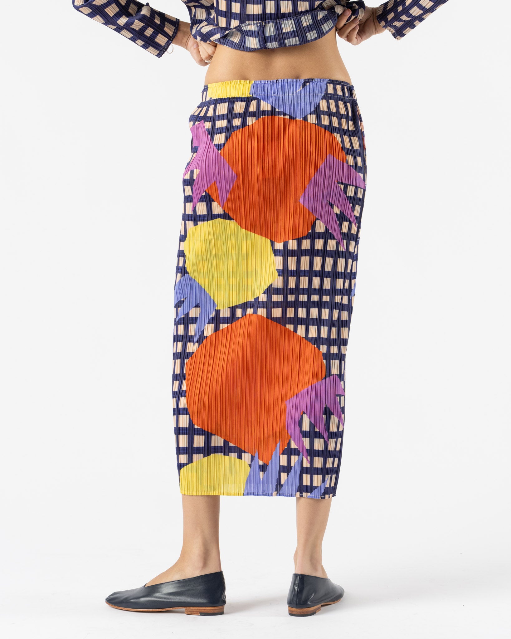 Pleats Please Issey Miyake Market Skirt