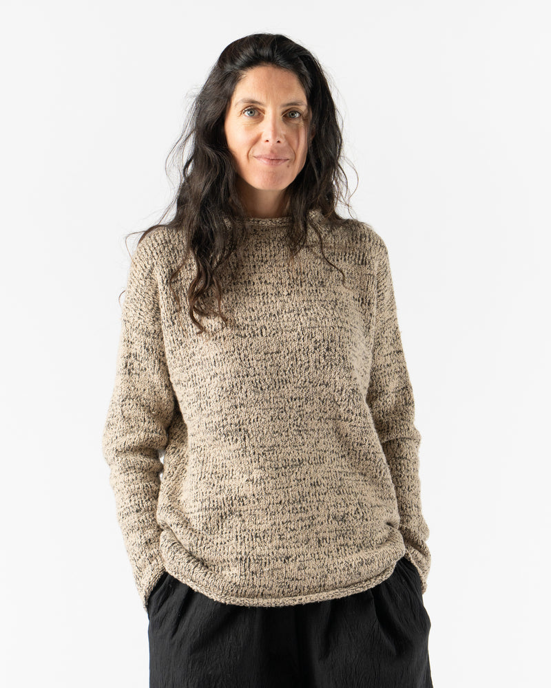 Lauren Manoogian Marl Rollneck in Sisal Marl