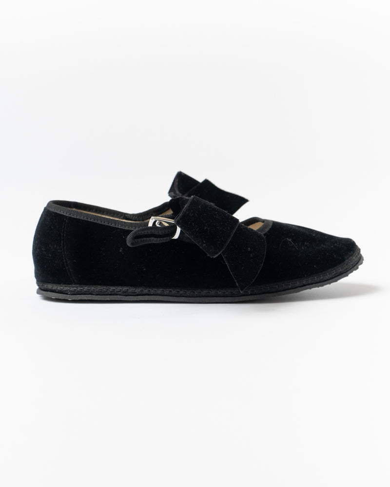 Vibi Venezia Mary Jane Bow Strap in Nero
