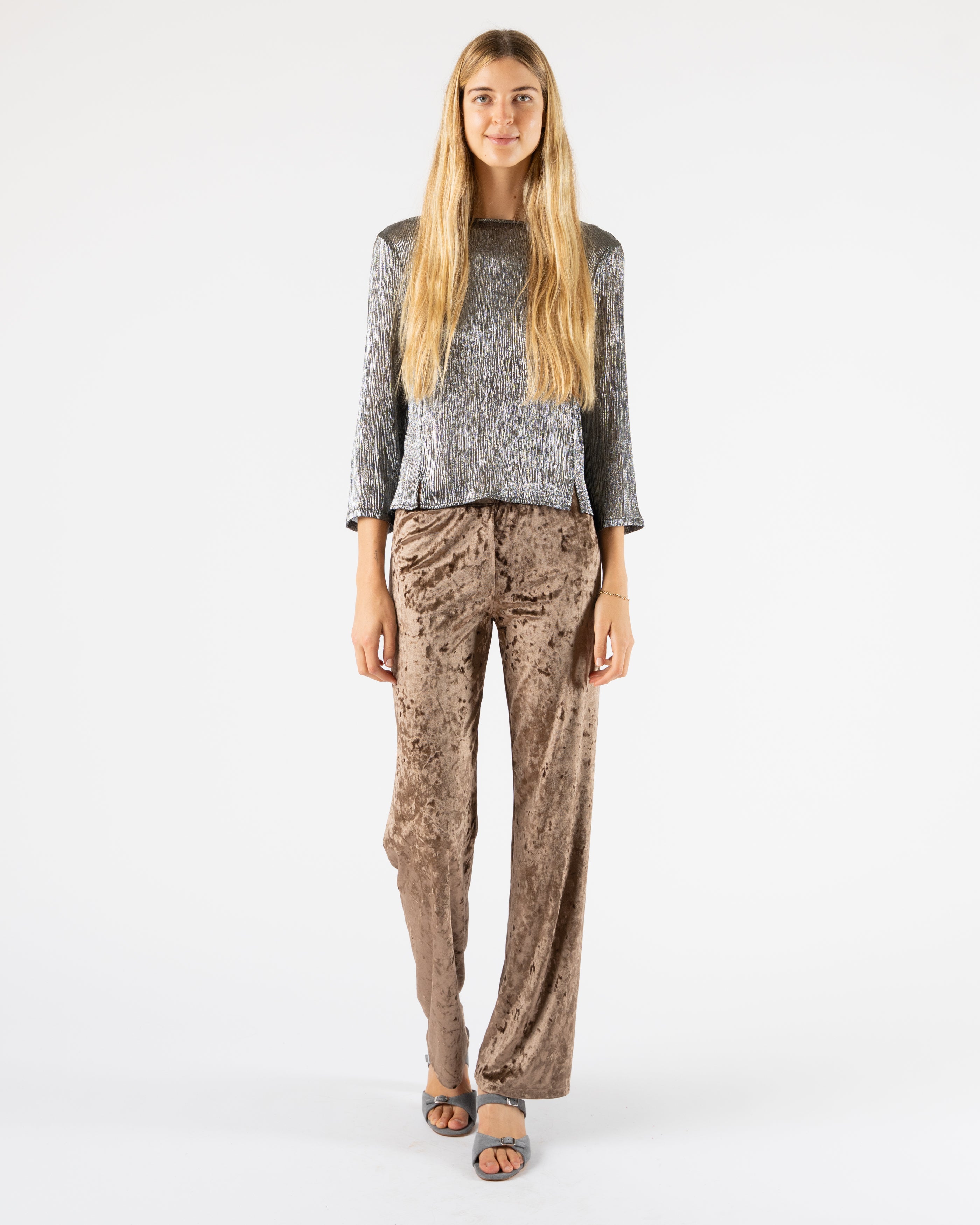 Maryam Nassir Zadeh Dance Pants in Onyx Curated at Jake and Jones