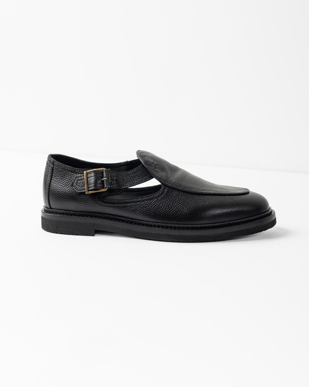 Jacques Solovière Paris Jo in Grained Calf Black