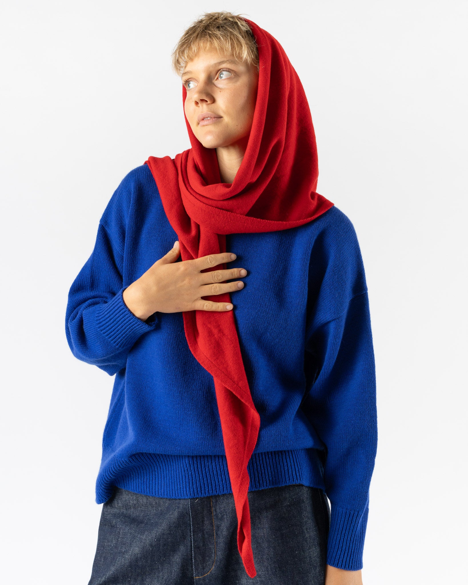 Cordera Merino Wool Bandana in Red