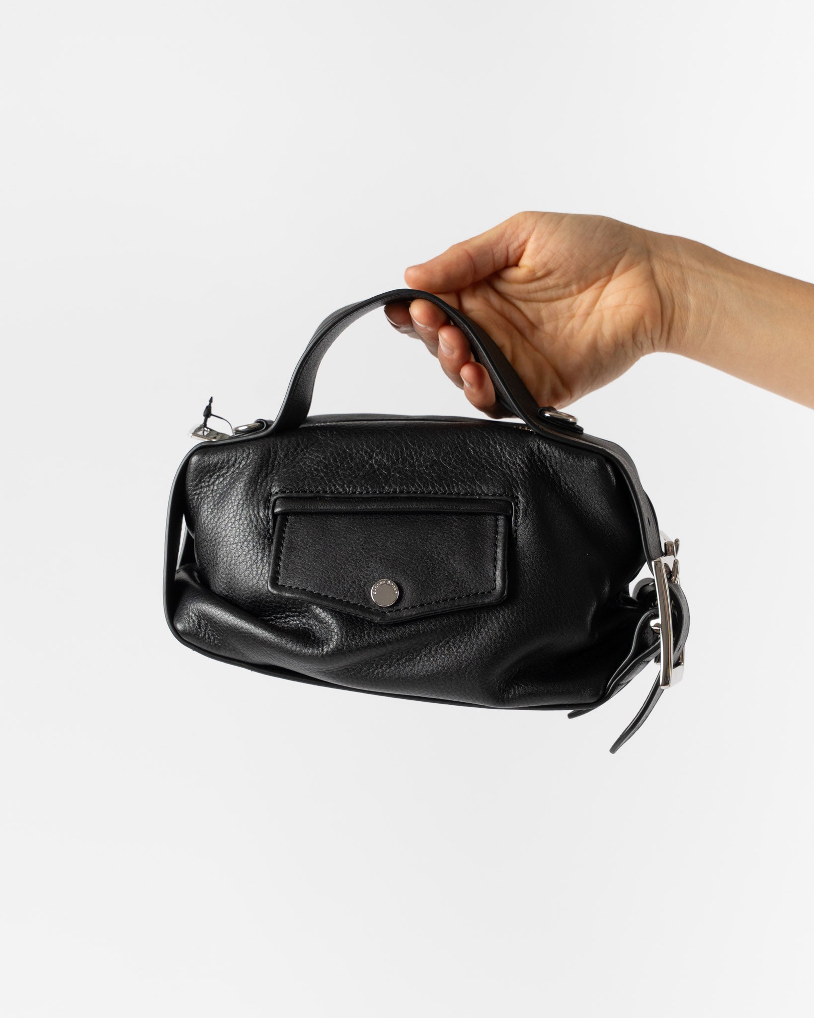 Simone Rocha Mini Biker Belt Bag in Black
