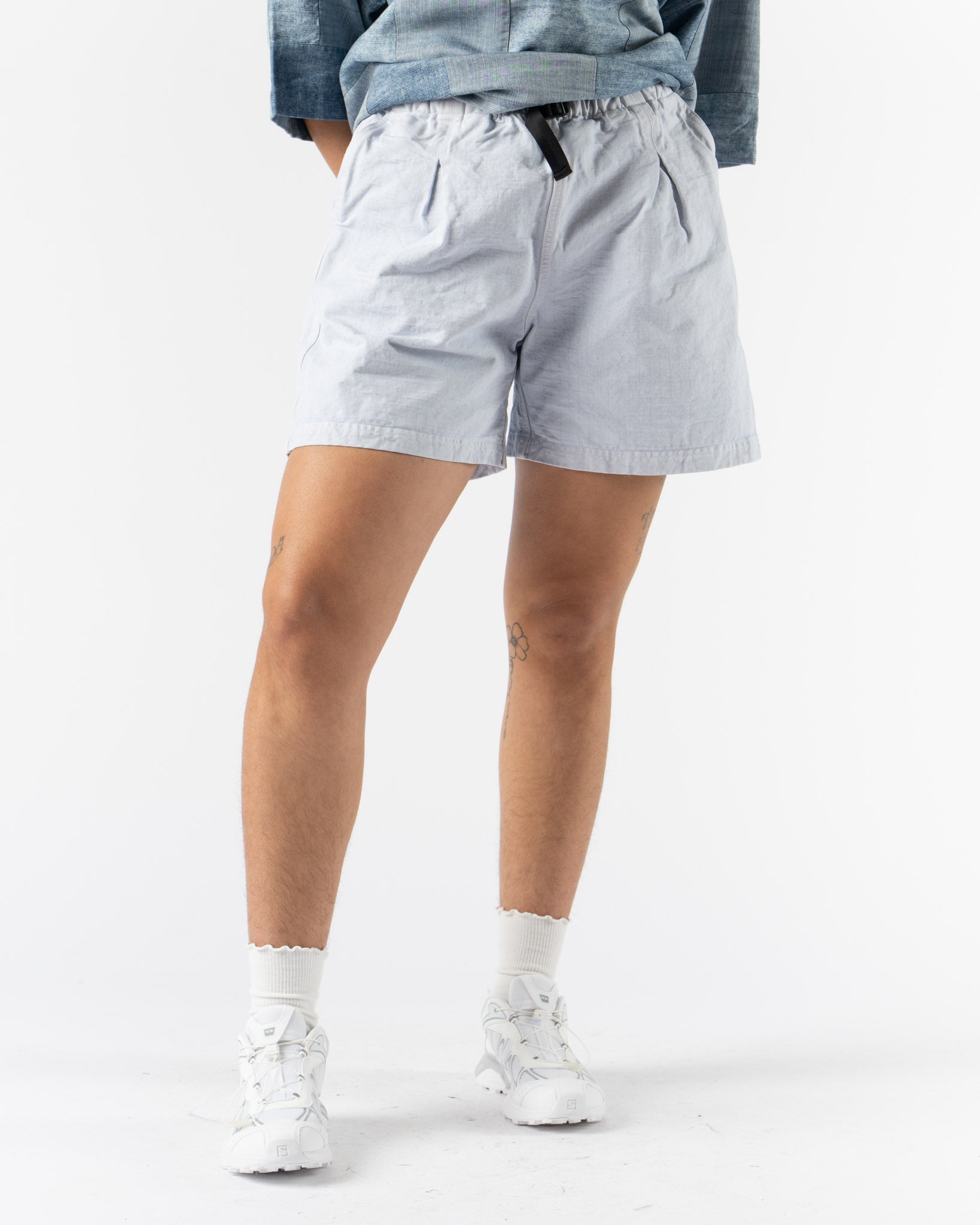 Monitaly Easy Baggy Shorts in Light Blue