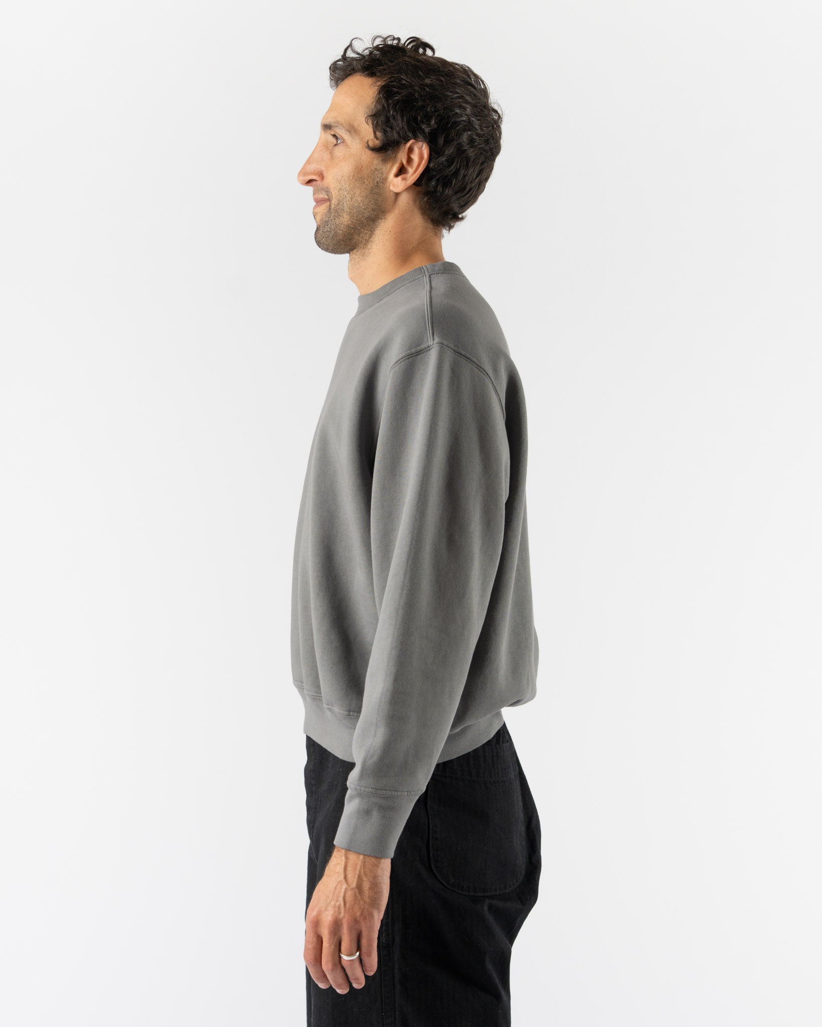 LADY WHITE CO. Relaxed Sweatshirt [Mustard Pigment]