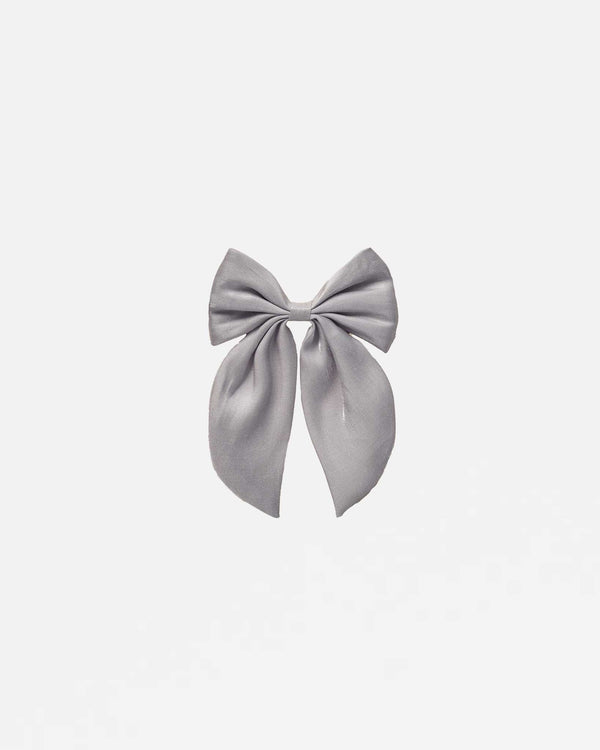 Noralee Oversized Bow in Frost