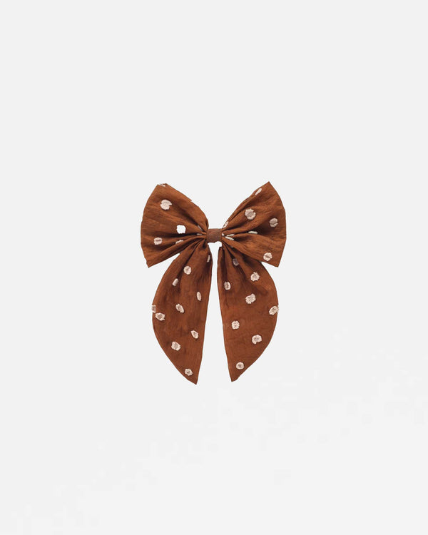 Noralee Oversized Bow in Copper