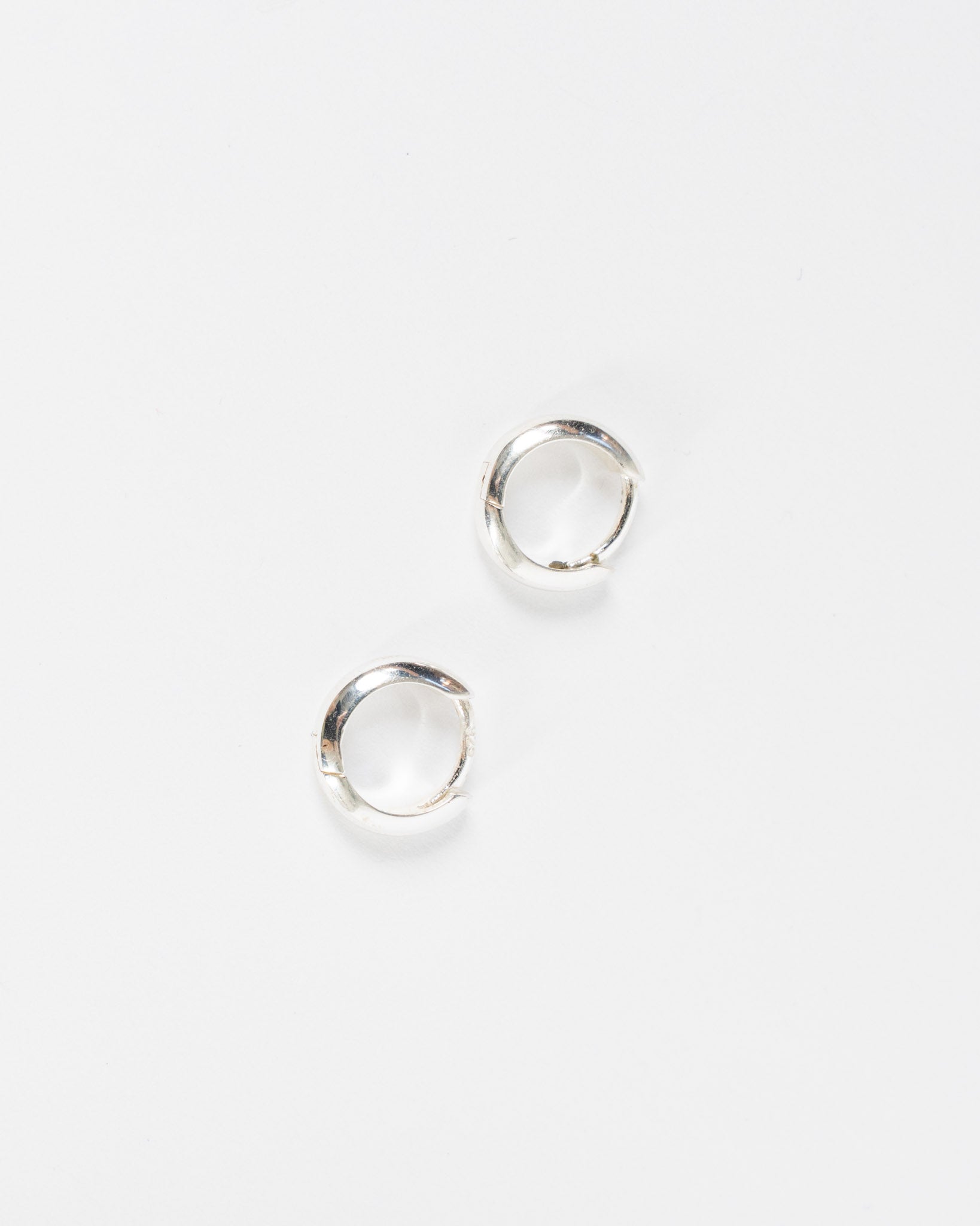 Nathalie Schreckenberg Mini Silver Hoops