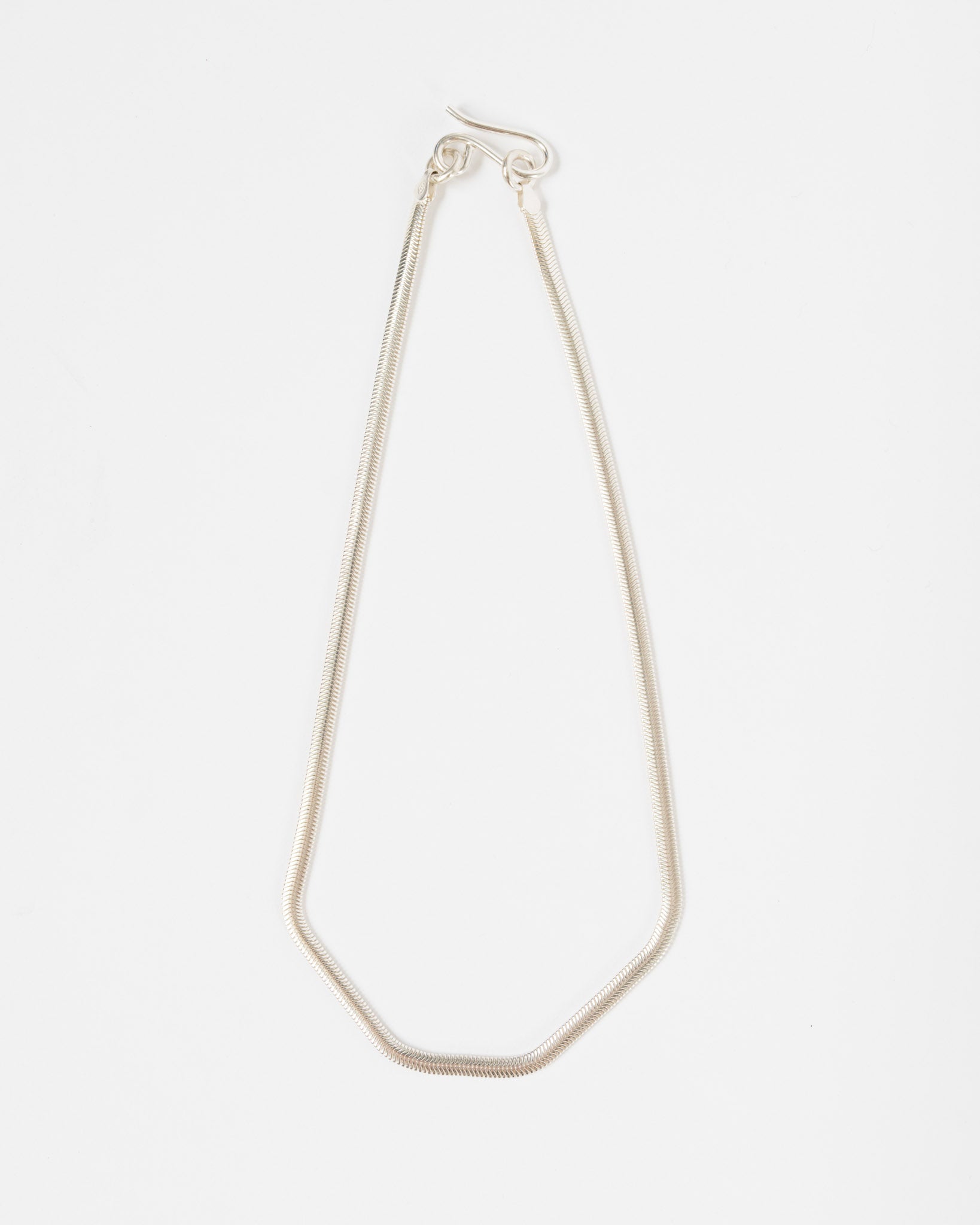 Nathalie Schreckenberg Flat Snake Necklace