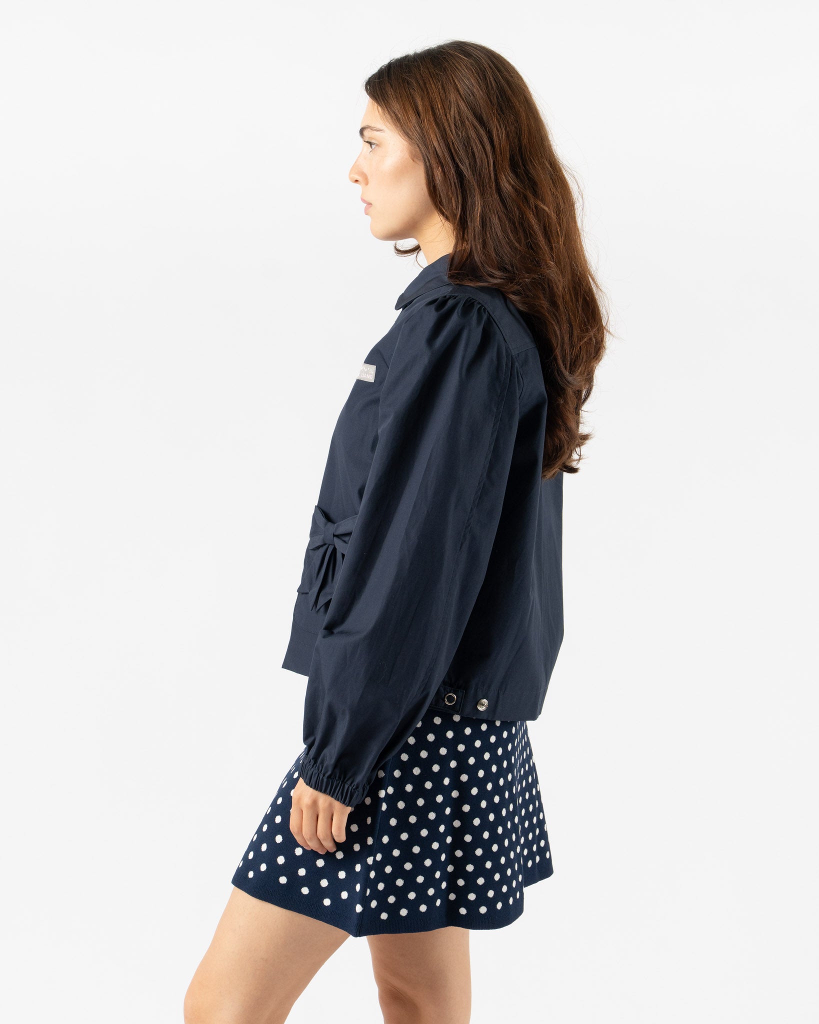 Sandy Liang Necco Jacket in Navy