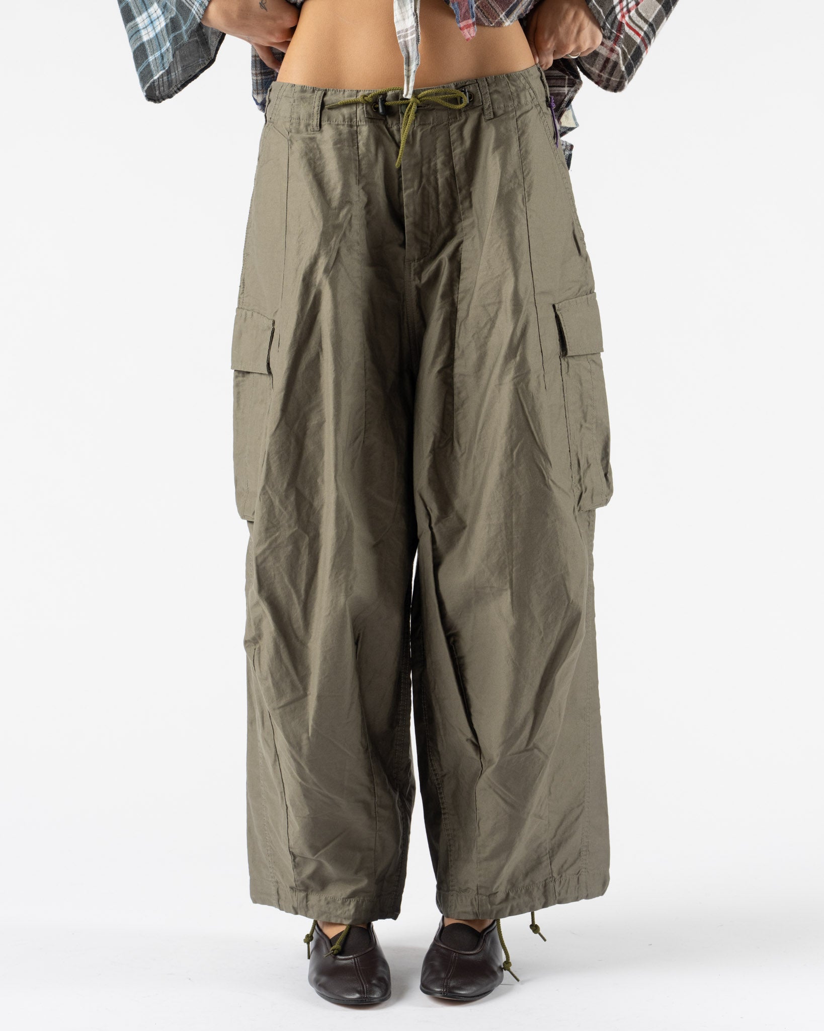 Needles H.D. Pant in Military