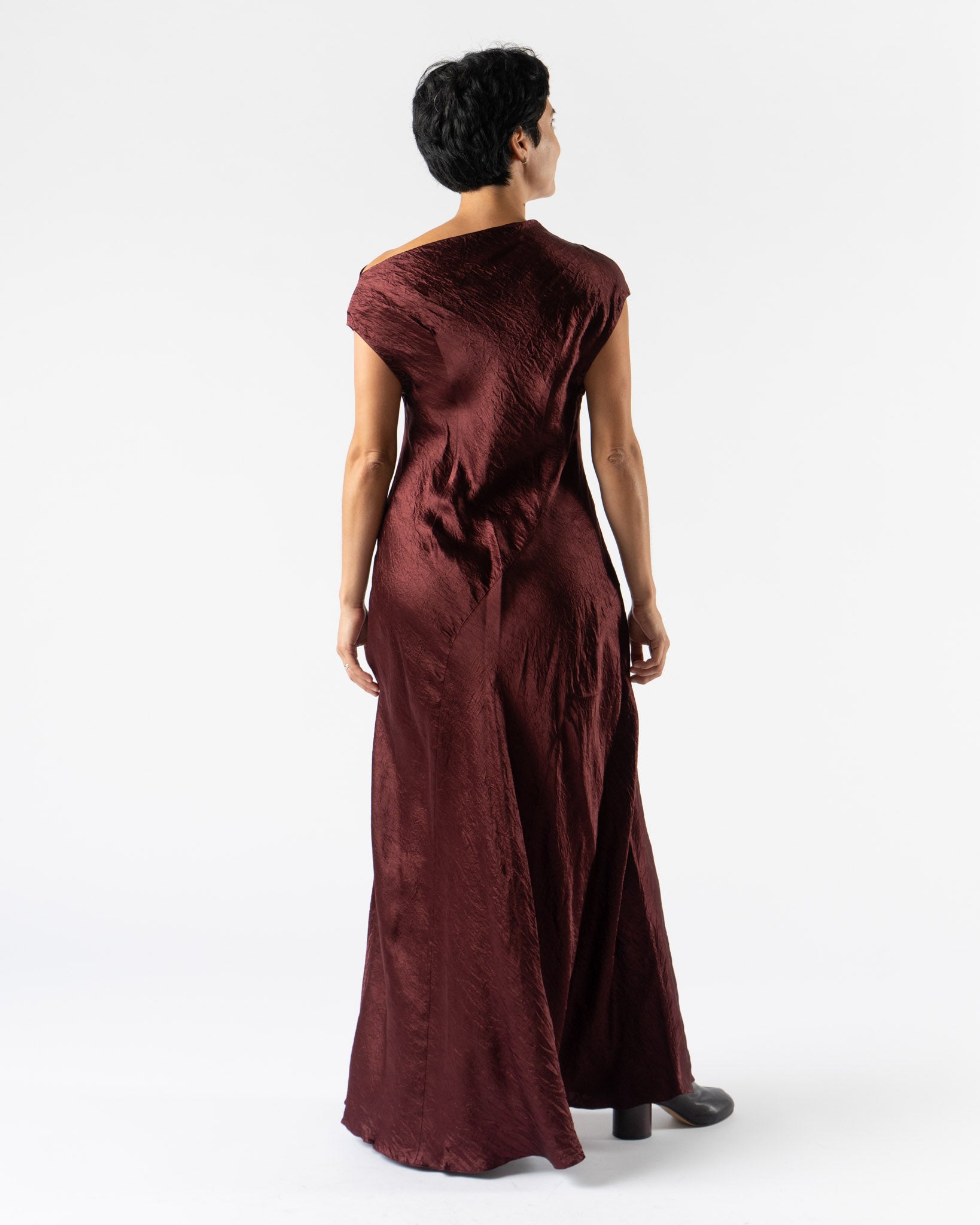 Lauren Manoogian New Luster Dress in Merlot