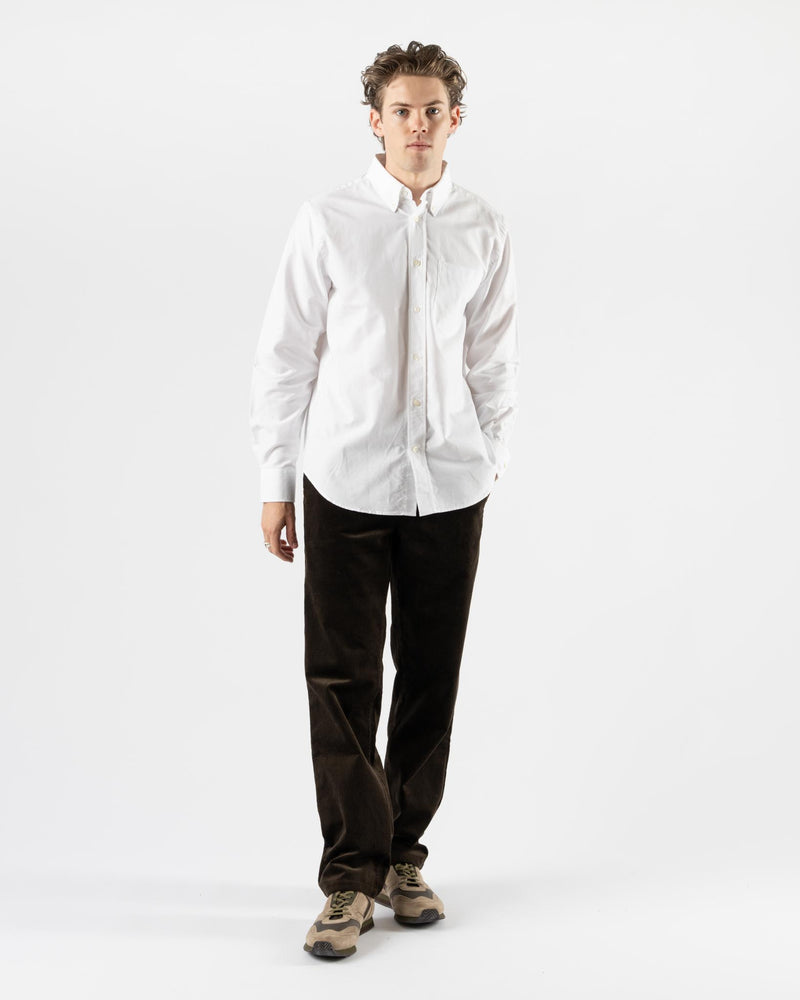 Norse Projects Algot Oxford Monogram in White