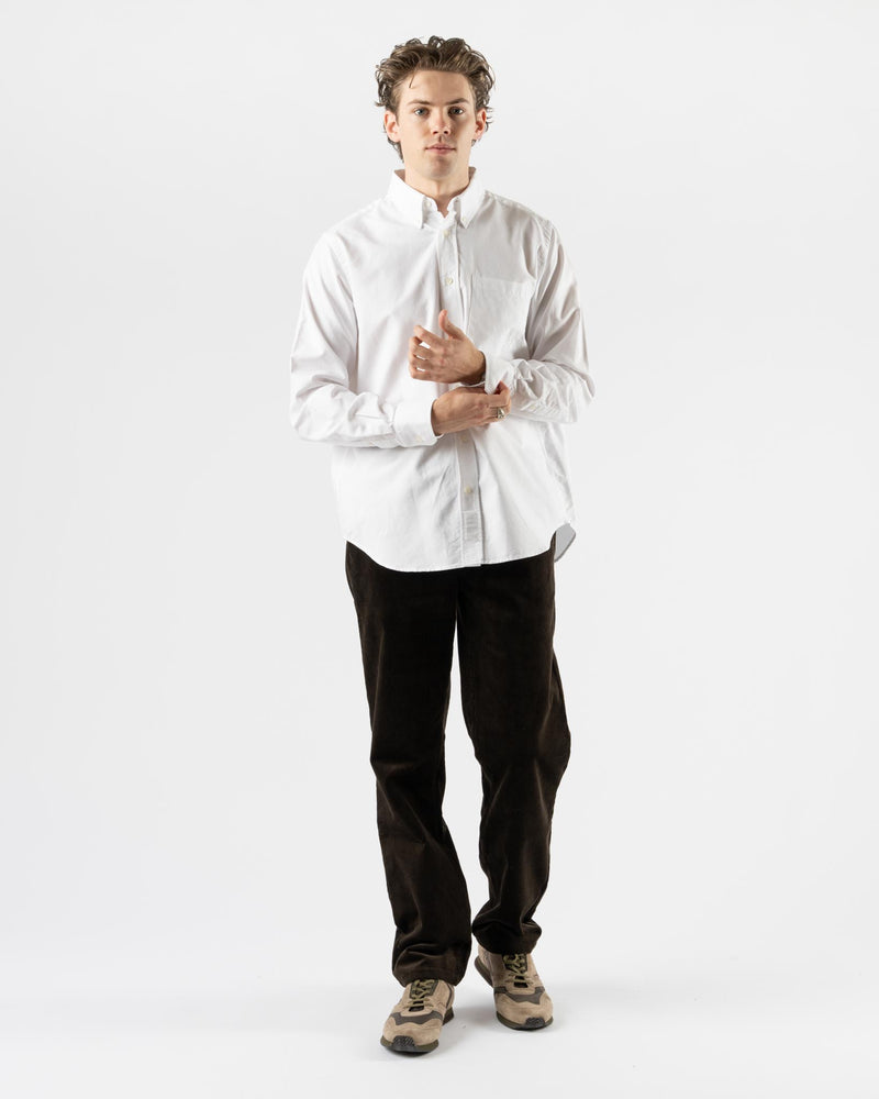 Norse Projects Algot Oxford Monogram in White