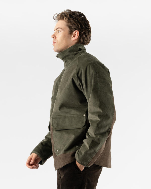 Norse Projects Hakon Solotex Corduroy Reversible in Ivy Green