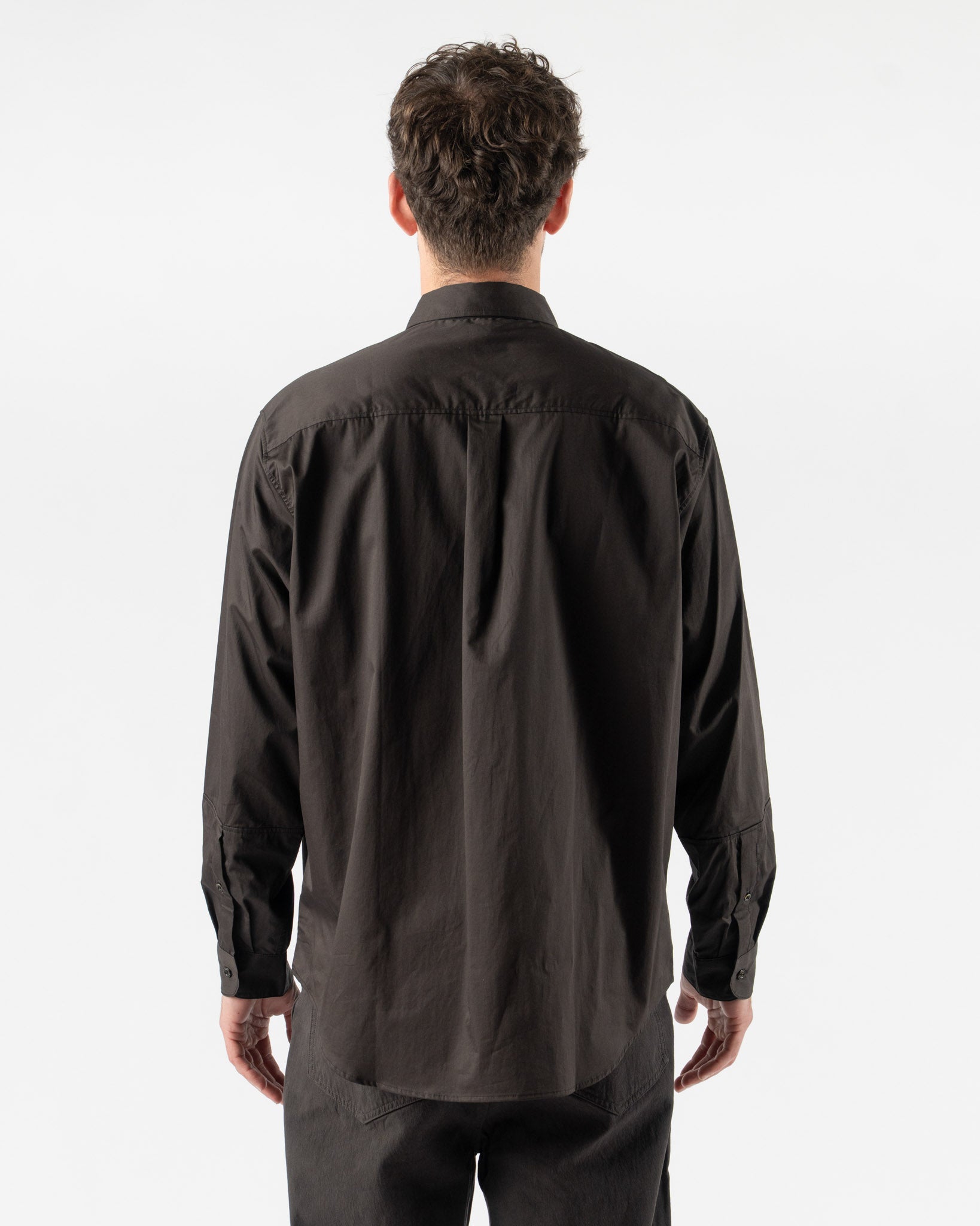 Lady White Co. Lynn Poplin L/S Shirt in Timber