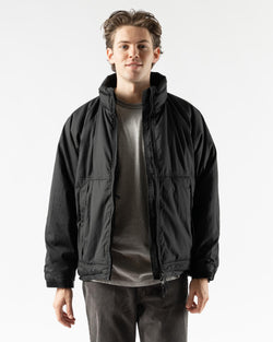 orSlow Cotton x Nylon Padded Jacket in Black