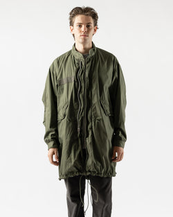 orSlow M65 Fish Tail Coat in Army Green