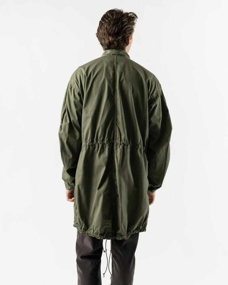 orSlow M65 Fish Tail Coat in Army Green