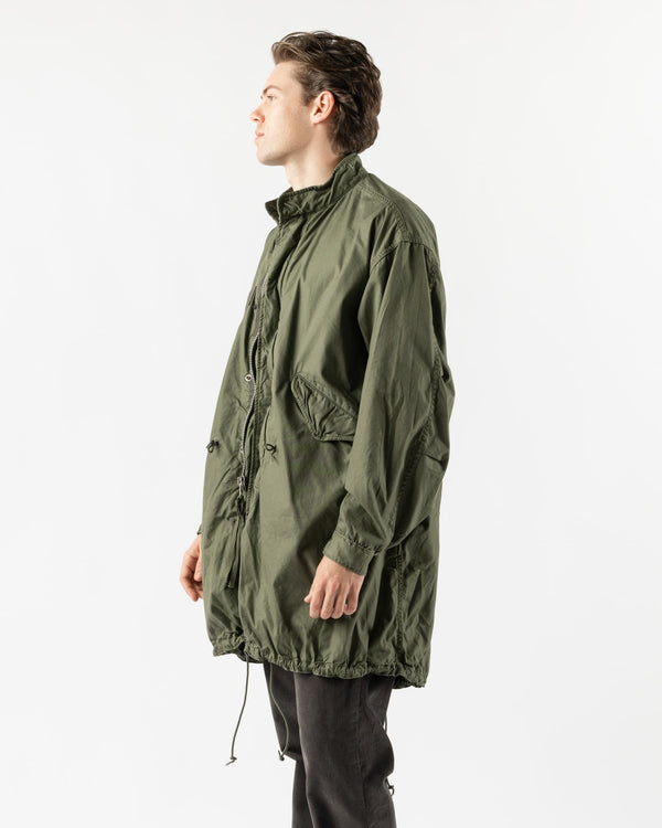 orSlow M65 Fish Tail Coat in Army Green