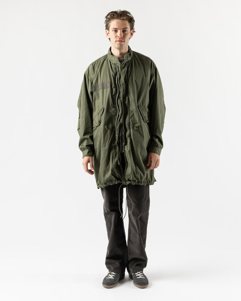 orSlow M65 Fish Tail Coat in Army Green