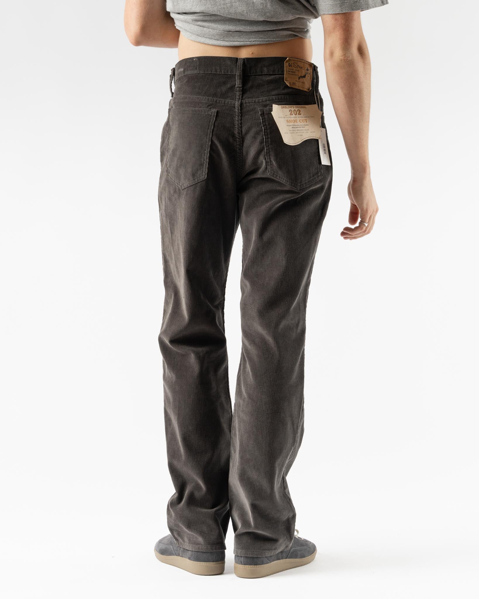 ORR☆982 Corduroy Denim Pants Levi's 549 Corduroy Jeans Pants Mens 36x28 Brown Low Loose