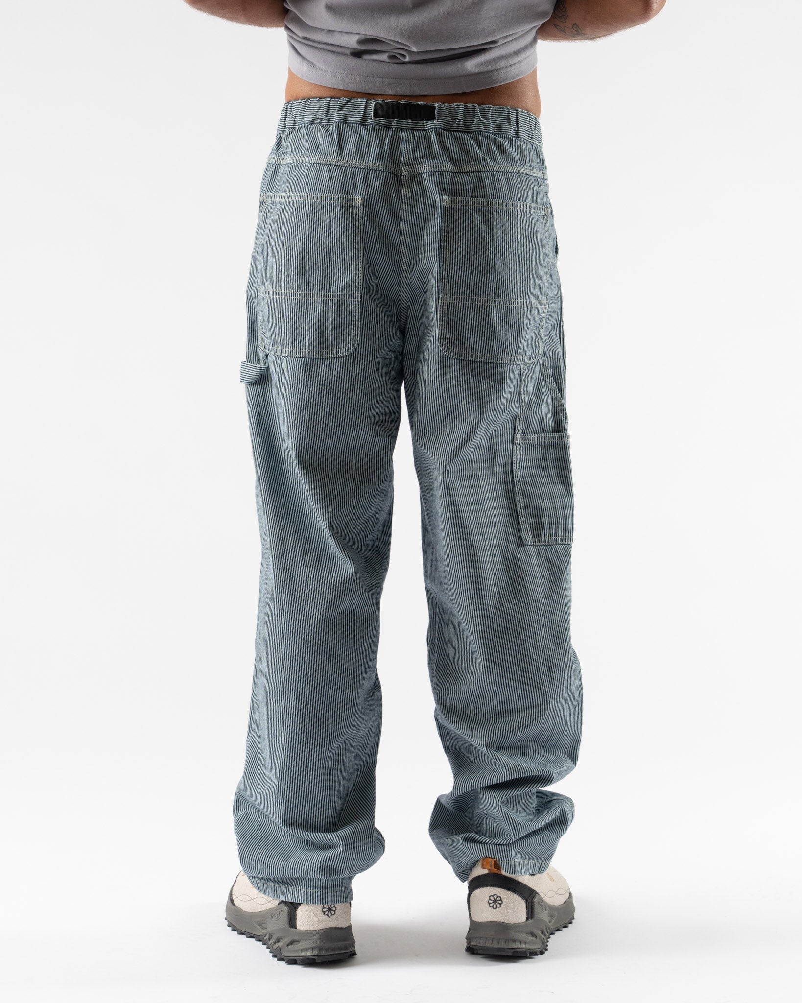 Gramicci Japanese Hickory Denim Work Pant Curated at Jake and Jones