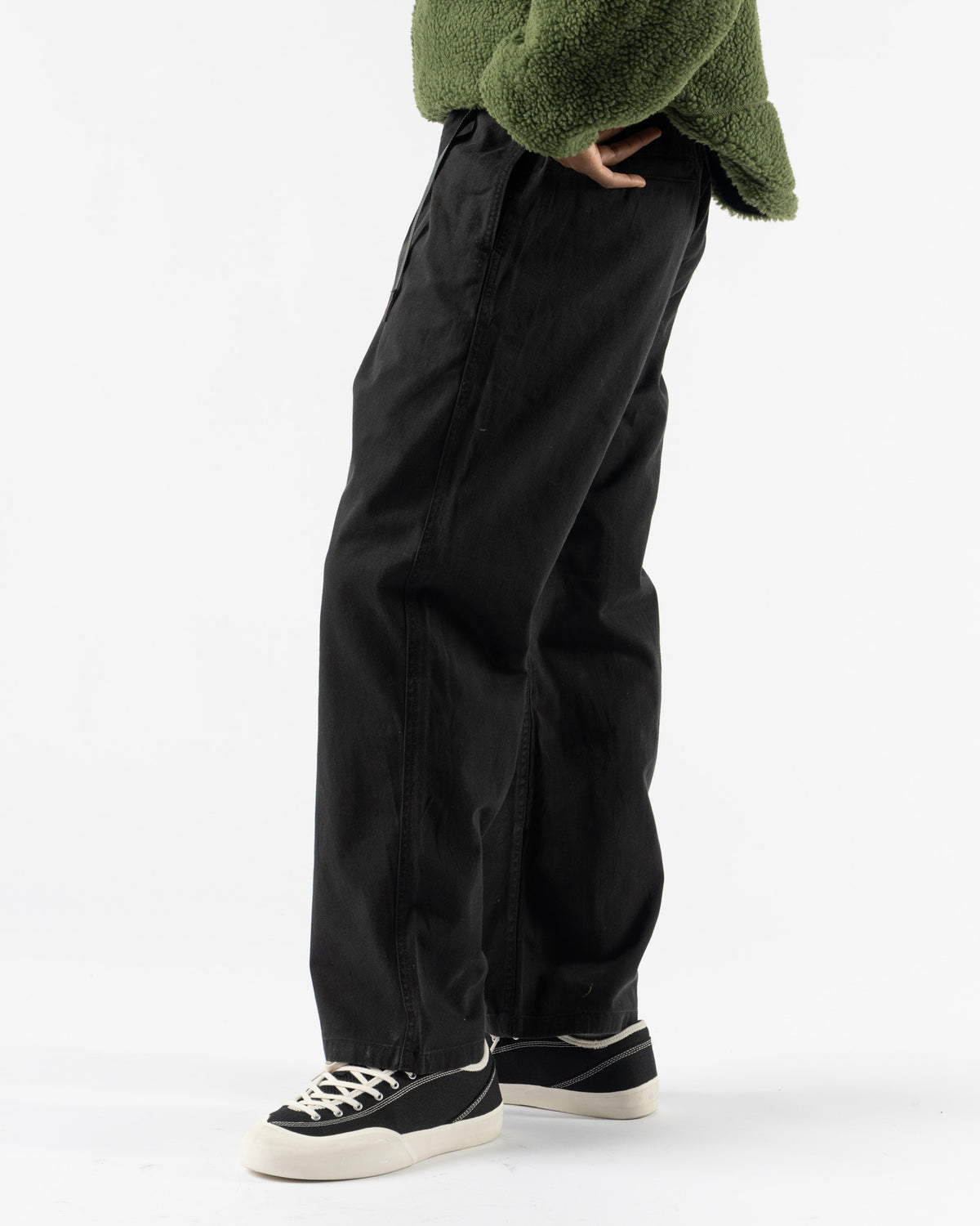 Gramicci Pant Straight Fit in Black