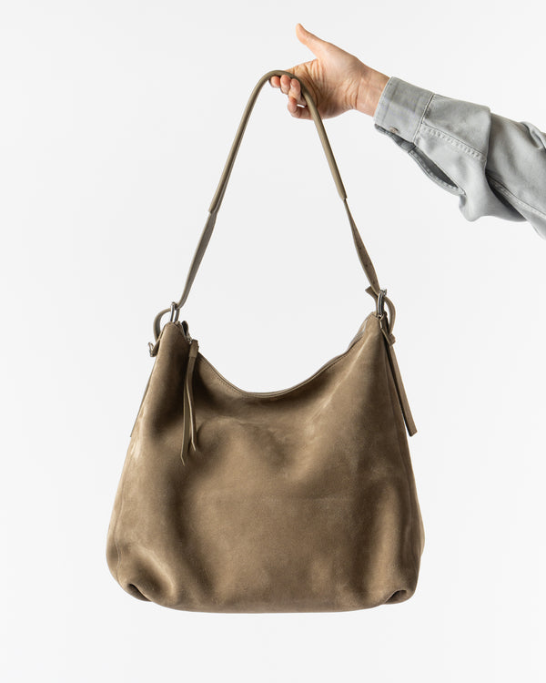 Lemaire Pebble Belted Hobo Bag
