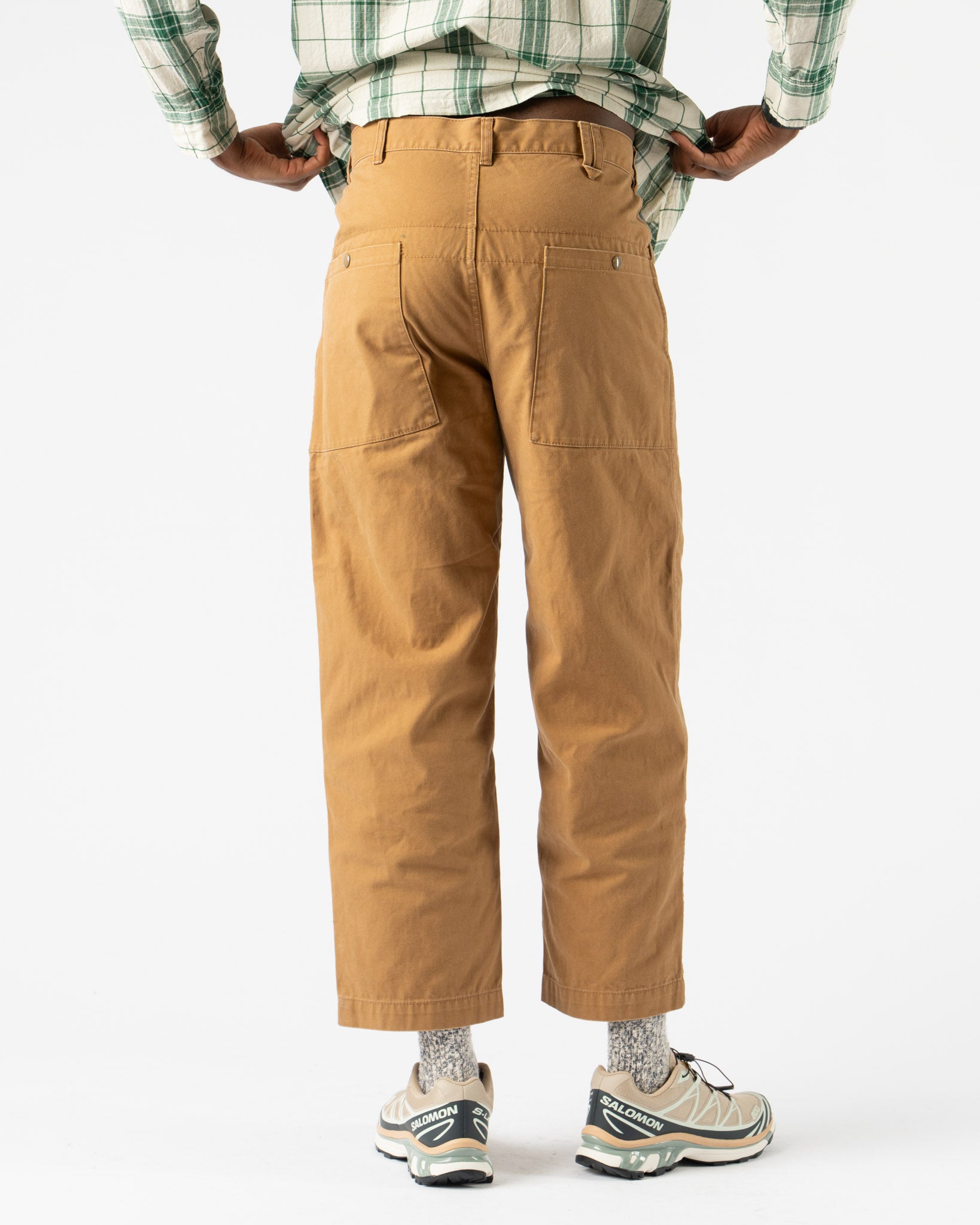 Pilgrim Surf + Supply Eddie Double Knee Pant in Khaki