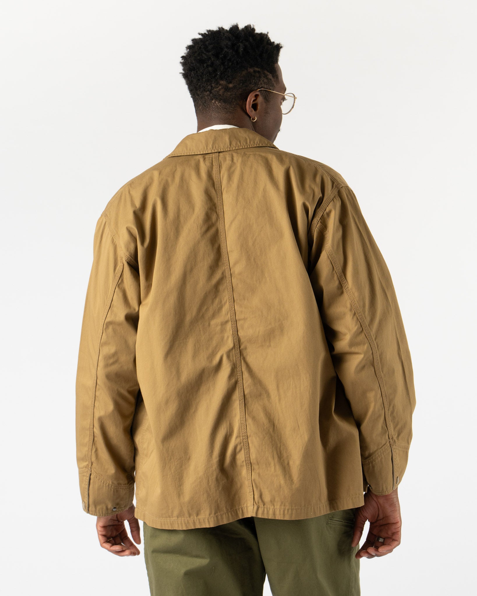 Pilgrim Surf + Supply Mendal Jacket in Khaki