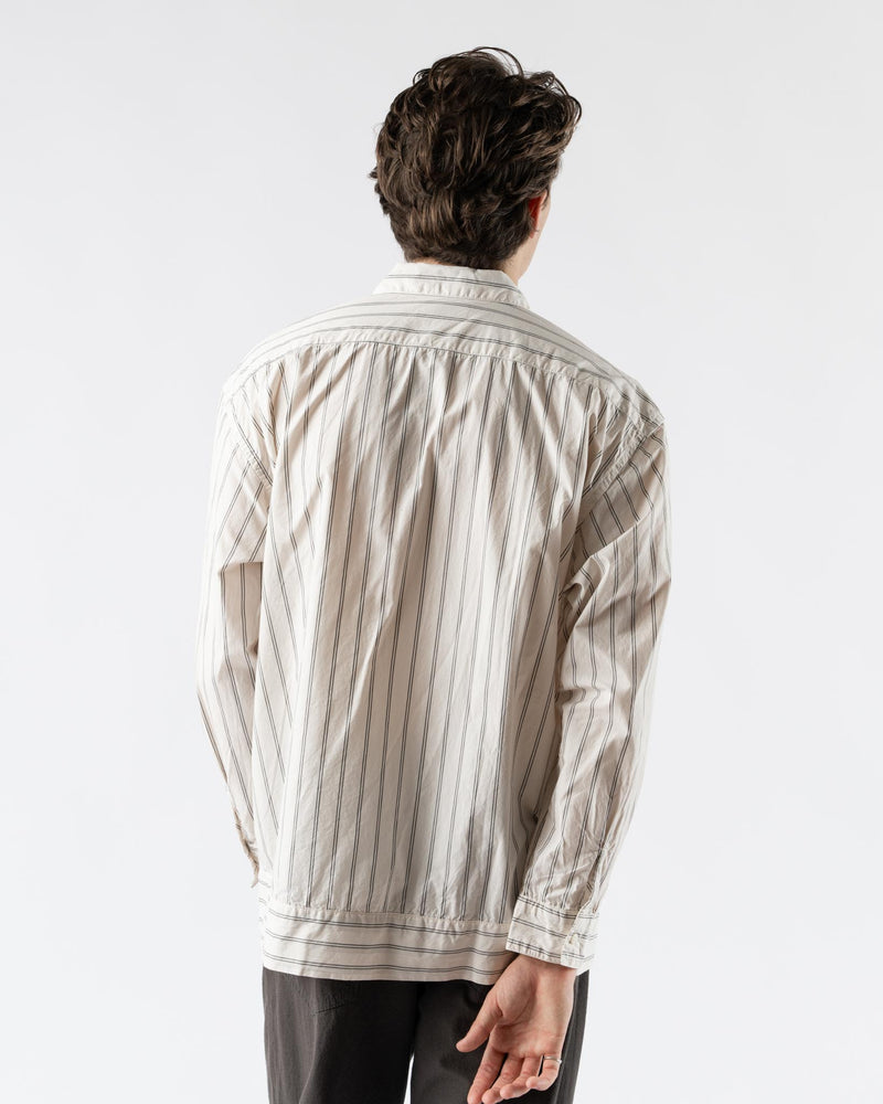 Pilgrim Surf + Supply Claude Longsleeve in Natural Stripe