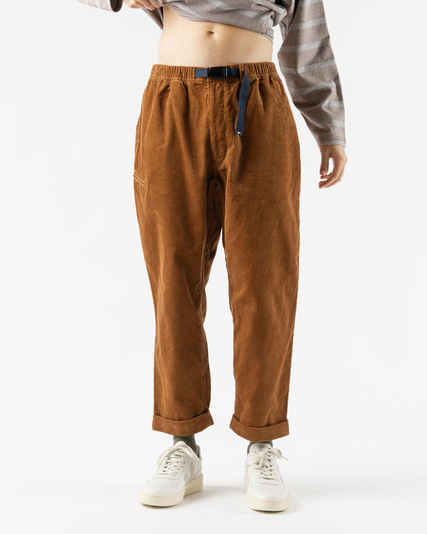 Pilgrim Surf + Supply Salathe Corduroy Climbing Pant in Golden Brown