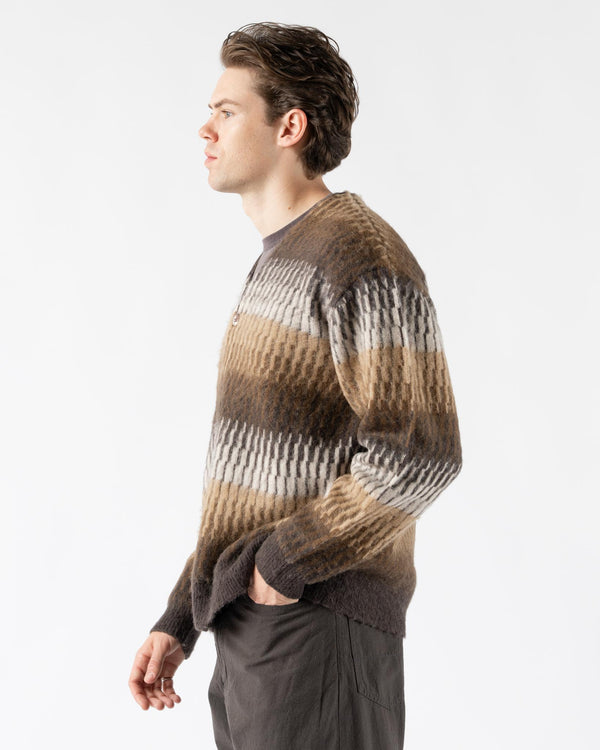 Pilgrim Surf + Supply Shore Gradation Cardigan in Brown