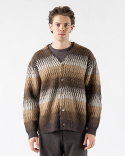 Pilgrim Surf + Supply Shore Gradation Cardigan in Brown