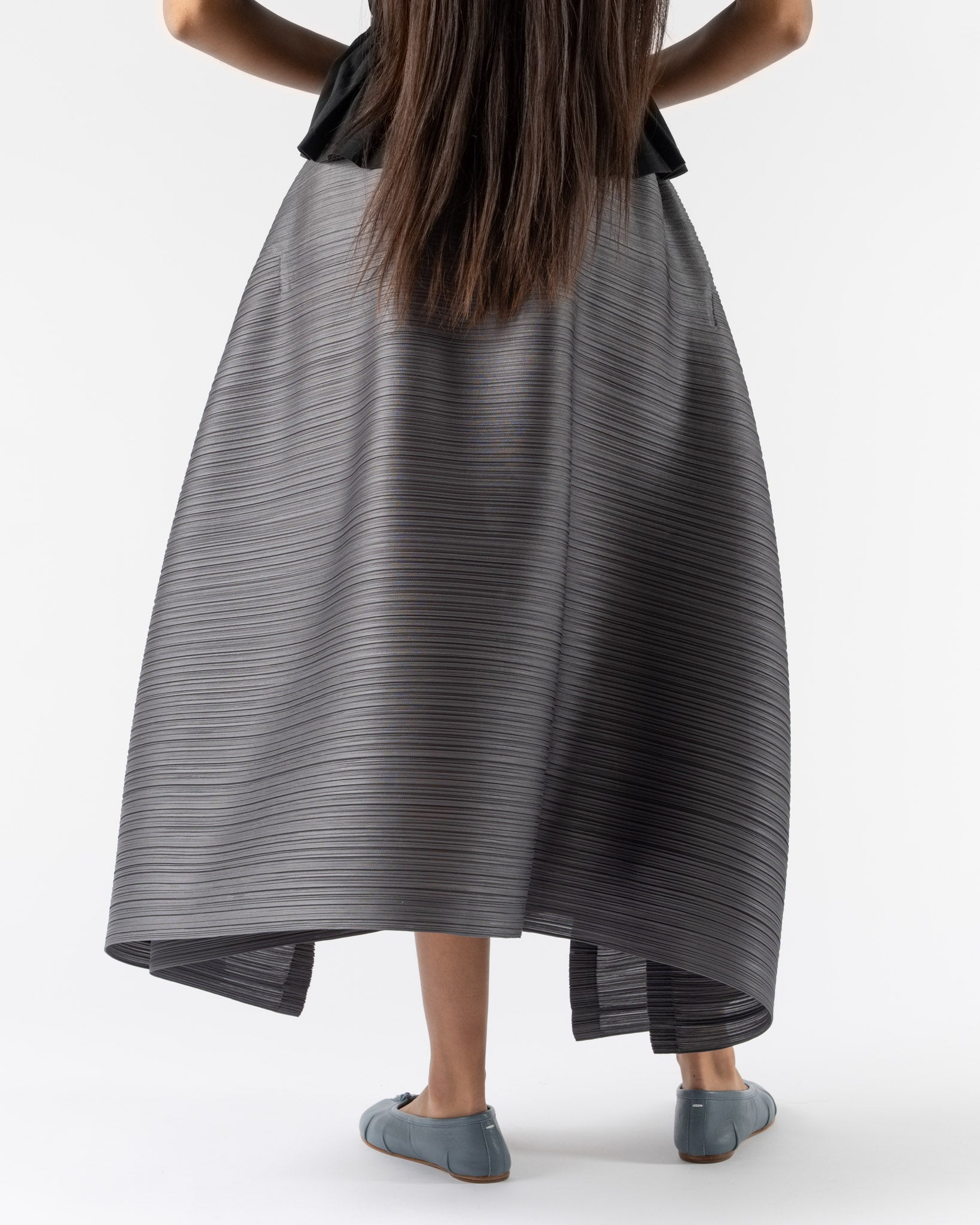 Pleats Please Issey Miyake Mix in Gray Curated at Jake and Jones