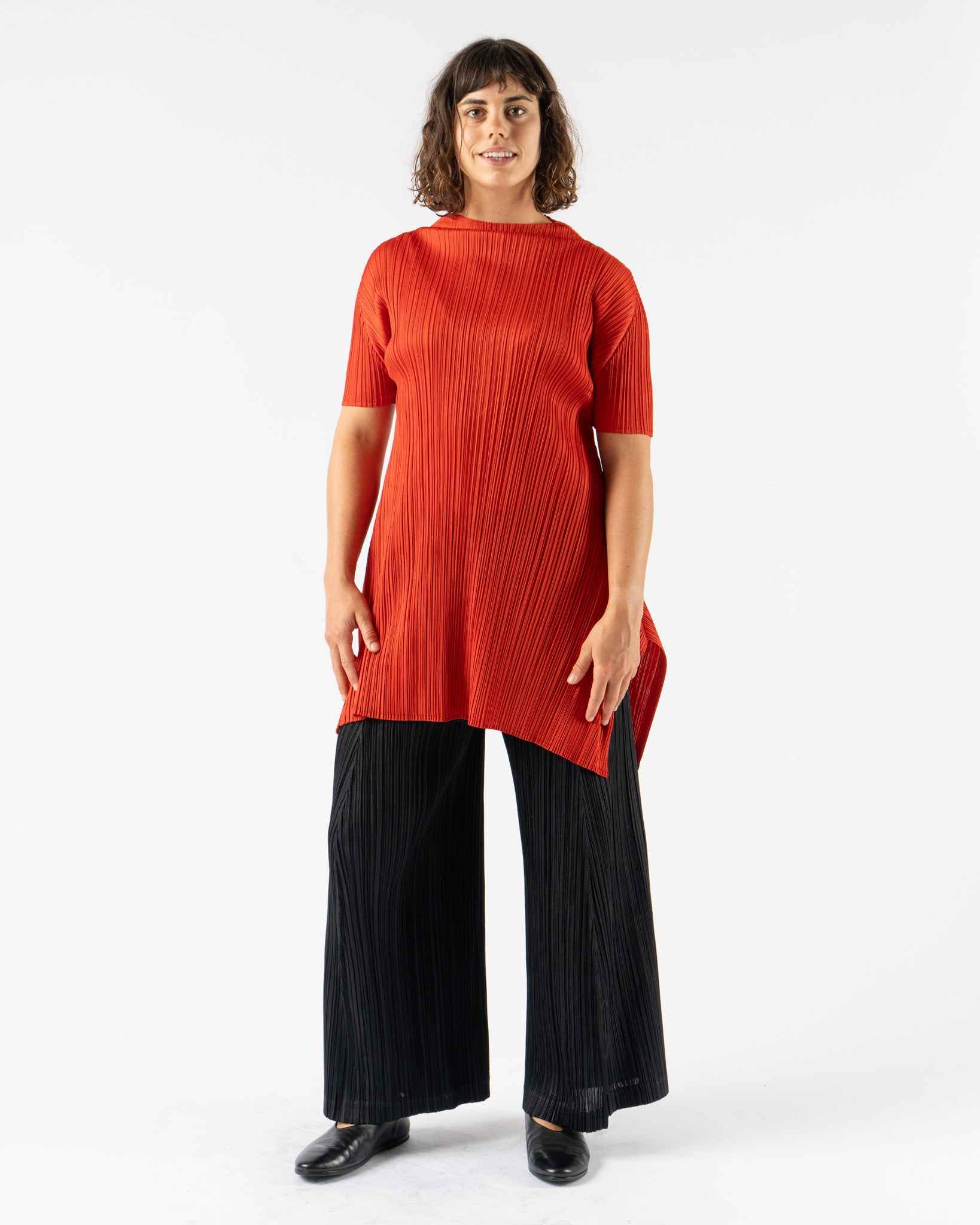 Pleats Please Issey Miyake Thicker Bottoms 1 in Black