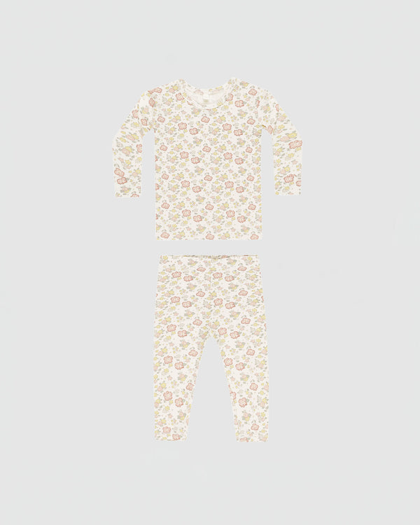 Quincy Mae Bamboo Pajama Set in Bloom