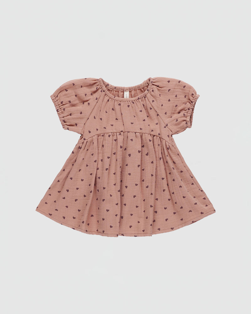 Quincy Mae Bella Dress in Rose